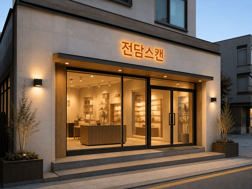 전담스캔 파트너 매장 예시